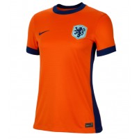 Holandsko Domáci Ženy futbalový dres ME 2024 Krátky Rukáv